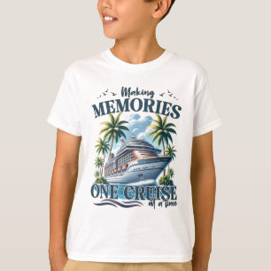 Erinnerungen schaffen, eine Kreuzfahrt nach der an T-Shirt
