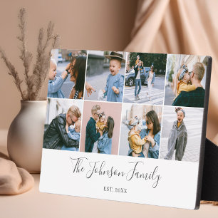 Erinnerungen Skriptfotocollage Fotoplatte