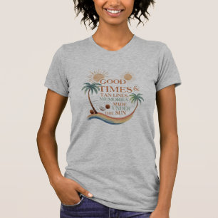 Erinnerungen unter der Sonne gemacht (Tropische Vi T-Shirt