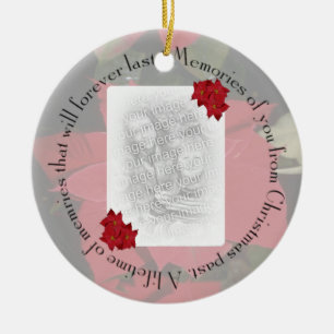 Erinnerungen von Ihnen, personalisieren Keramikornament