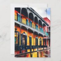 Erinnerungen von New Orleans - Bourbon Street A