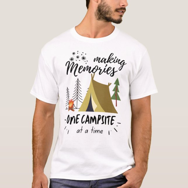 Erinnerungen zu einem Campingplatz nach dem andere T-Shirt (Vorderseite)