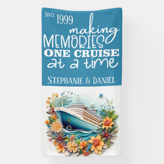 Erinnerungen zu einer Kreuzfahrt nach einer Kreuzu Banner (Vertikal)