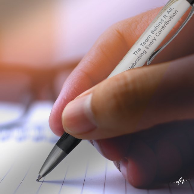 Erinnerungs-Event Stift | Benutzerdefiniertes Logo (Write with purpose using an elegant designer pen for meaningful moments.)