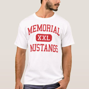 Erinnerungs- Mustangs - Highschool - Houston Texas T-Shirt