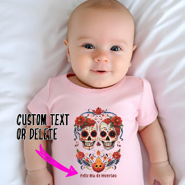 🌹 Erinnerungsblooms: Dia de Muertos 🌹 Tribut Baby Strampler