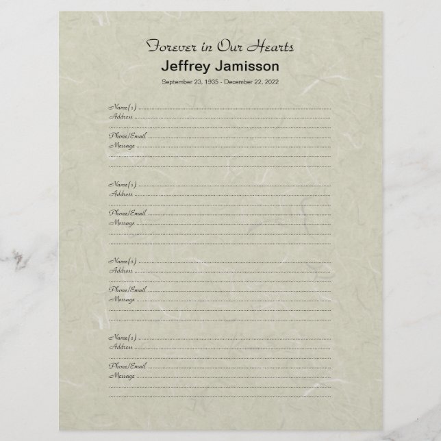 Erinnerungsbuch-Füller Zeichen-den Namen in der (Vorderseite)