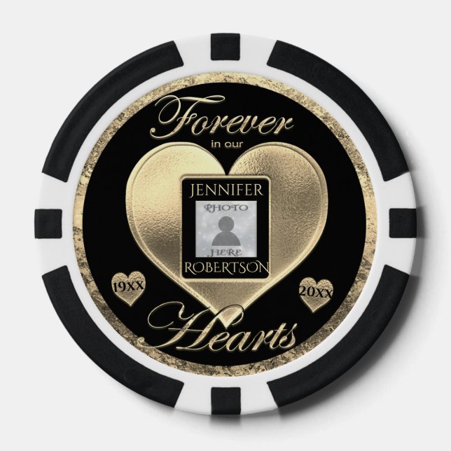 Erinnerungsfoto im Gedenken Pokerchips (Vorderseite)