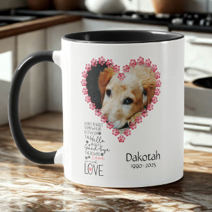 Erinnerungsgeschenk zum Verlust eines Haustieres Tasse