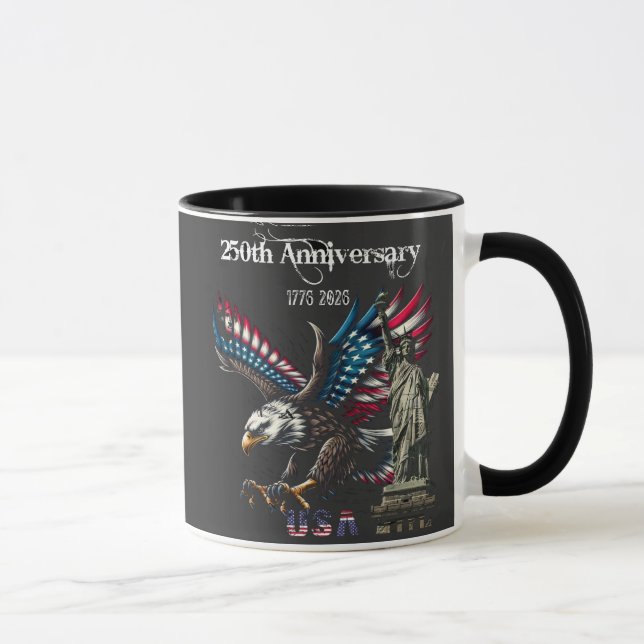Erinnerungsjubiläum USA 250. Tasse (Rechts)