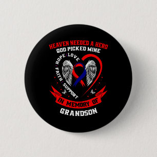 Erinnerungsvermögen des roten Herzens Button