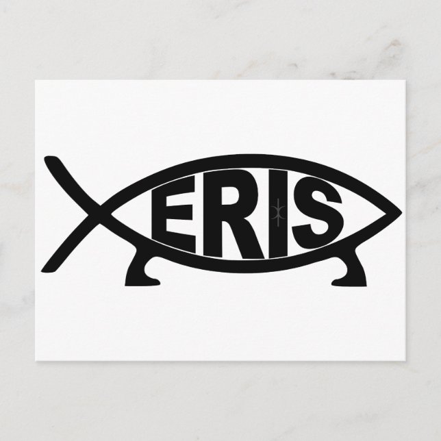 Eris fish postkarte (Vorderseite)
