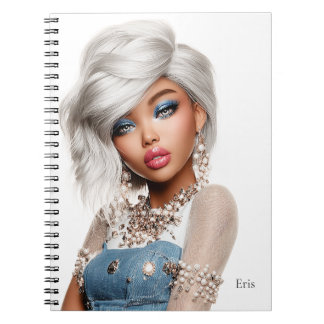 Eris Monei Editorial Portrait – personalisiert Notizblock