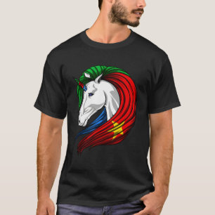 Eritrea Fahne Eritreas zu Weihnachten T-Shirt