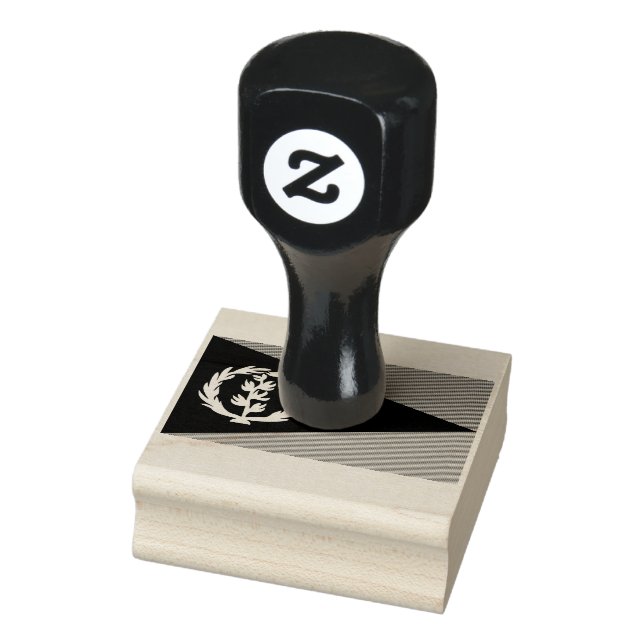 Eritrea flag Wood Art Stamp Gummistempel (Stempel)