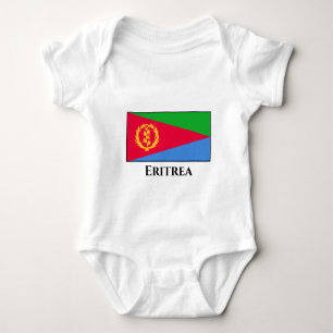 Eritrea-Flagge Baby Strampler