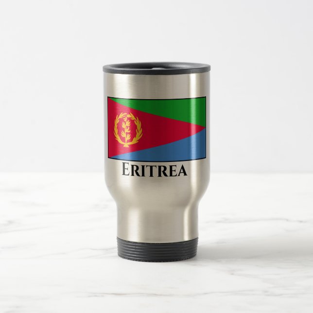 Eritrea-Flagge Reisebecher (Mittel)