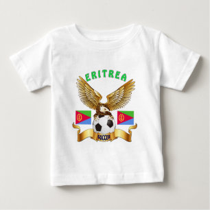 Eritrea-Fußball-Entwürfe Baby T-shirt