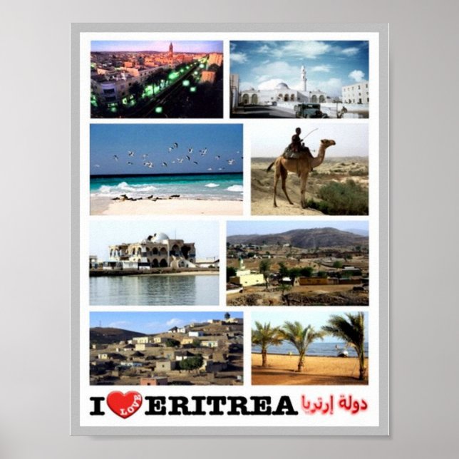 Eritrea I Liebe- Poster (Vorne)