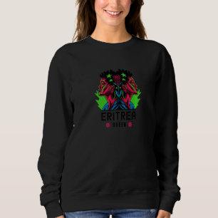 Eritrea Königin Ostafrika Reggae - Rastafari-Vorpr Sweatshirt