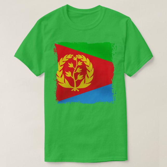 Eritrea Kunstwerk T-Shirt (Design vorne)