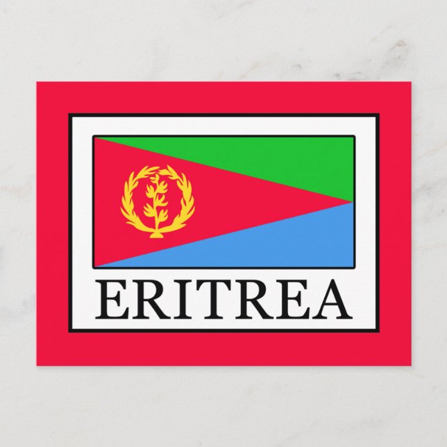 Eritrea Postkarte (Vorderseite)