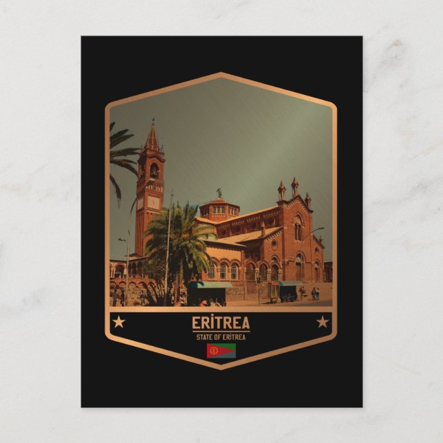 Eritrea Postkarte (Vorderseite)