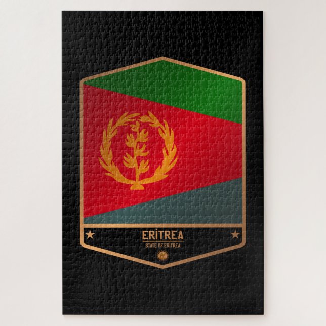Eritrea Puzzle (Vertikal)