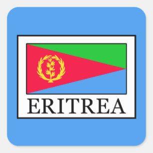 Eritrea Quadratischer Aufkleber