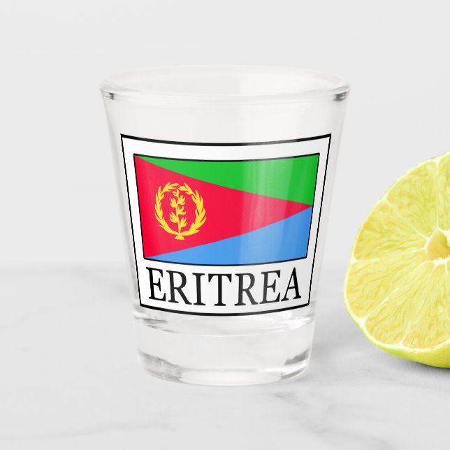 Eritrea Schnapsglas (Vorderseite)