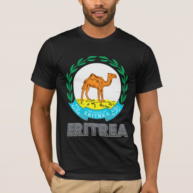Eritrea-Wappen T-Shirt (Vorderseite)