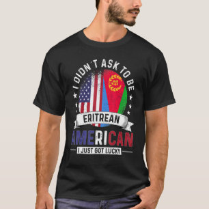 Eritrean American Countries Flags Pride Eritrea Fl T-Shirt