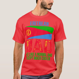 Eritreer Vater Eritrea Flaggengestaltung für den T T-Shirt