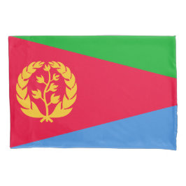 Eritreische Flagge (Eritrea) Kissenbezug