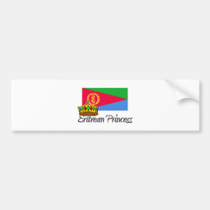 Eritreische Prinzessin Autoaufkleber