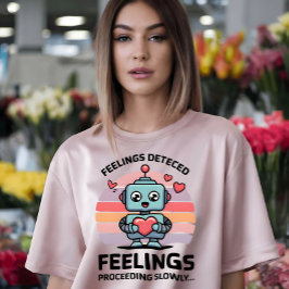 Erkannte Gefühle werden langsam verarbeitet T-Shirt