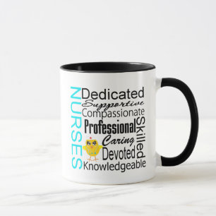 Erkennen Sie eine Krankenschwester: Tasse