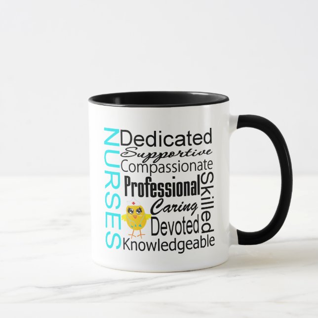 Erkennen Sie eine Krankenschwester:  Tasse (Rechts)