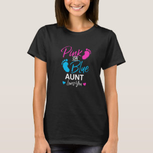 Erkennen Tante Babydusche Tante Schwangerschaft un T-Shirt