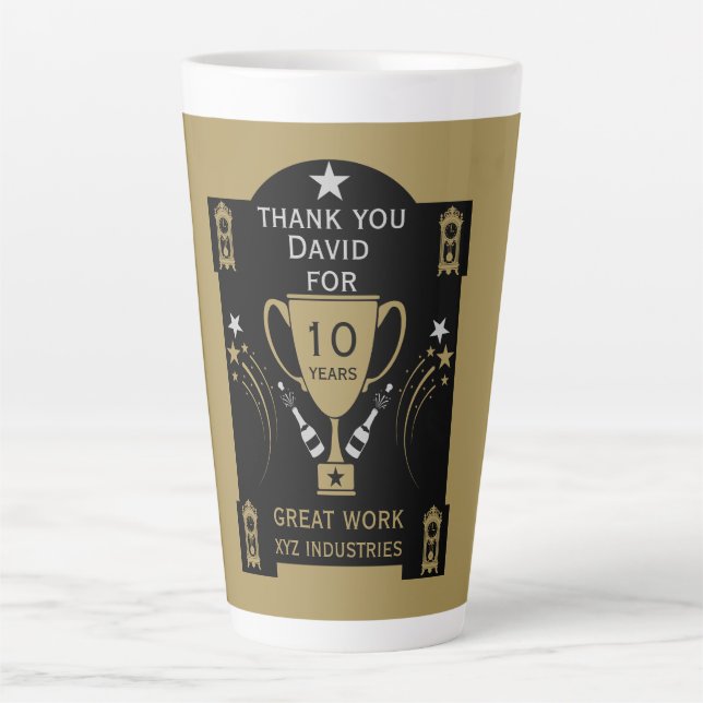 Erkennung von langen Anstellungen Milchtasse (Vorderseite)