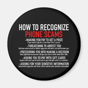 Erkennung von Telefonschaum - Liste zur Verhinderu Magnet