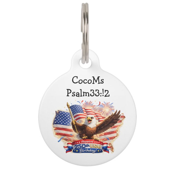 Erkennungsmarke Haustiermarke (Vorderseite)