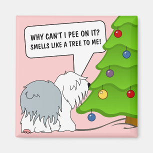 Erkläre deinem Hund jetzt die Bedeutung von Weihna Magnet