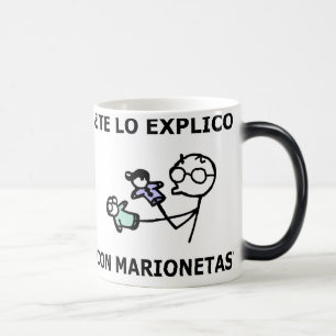 erkläre ich mit Marionetten ihn dir? Verwandlungstasse