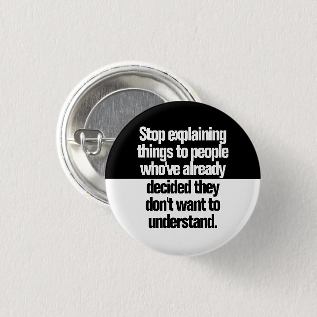 Erkläre-Schaltfläche stoppen Button (Vorne & Hinten)