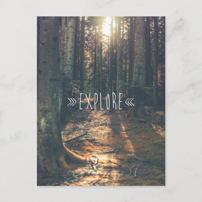 ERKLÄREN POSTKARTE (Vorderseite)