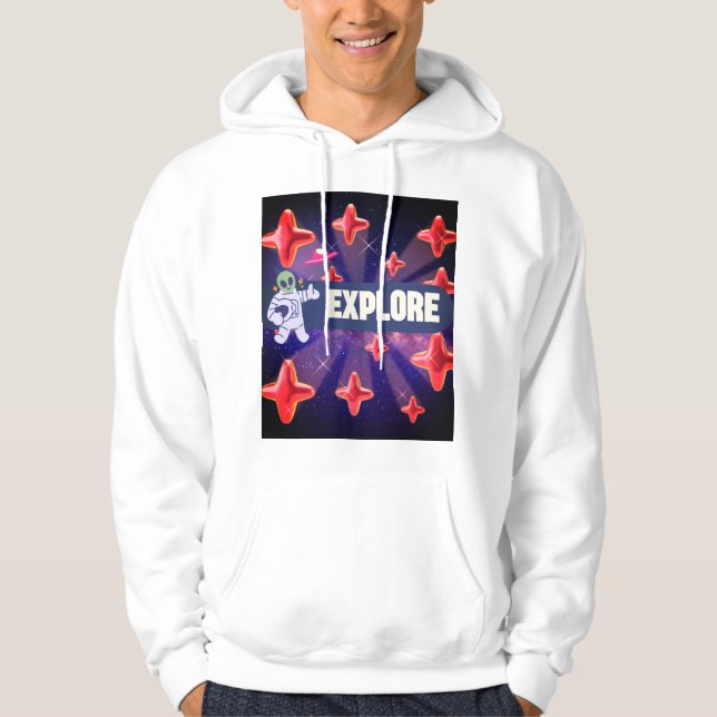 ERKLÄREN SIE DAS UNIVERSUM HOODIE (Vorderseite)