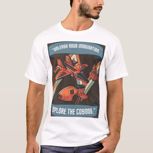 ERKLÄREN SIE DIE KOSMOS T-Shirt (Vorderseite)