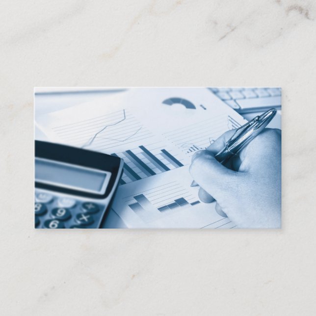 Erklären und FinanzVisitenkarte Visitenkarte (Vorderseite)