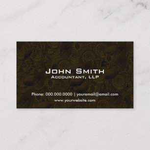 Erklärendes FinanzVisitenkarte-elegantes Muster Visitenkarte